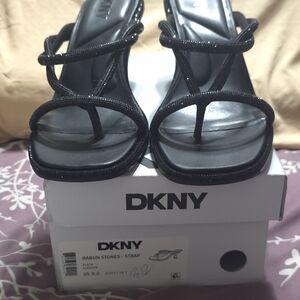 DKNY Black Women's Heeled Sandals